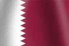Qatar National flag graphic