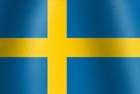 Swedish national flag graphic