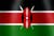 Kenyan national flag icon
